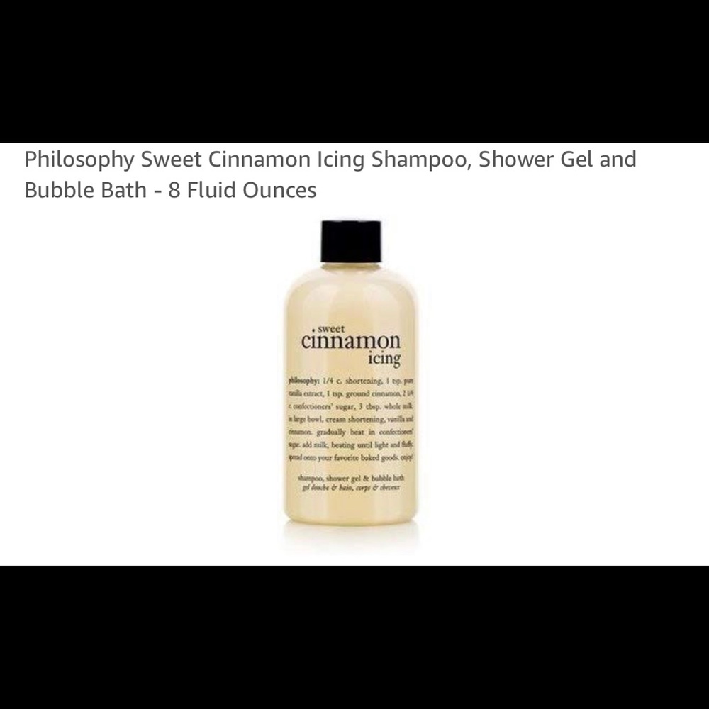PHILOSOPHY SWEET CINNAMON ICING BUBBLE BATH